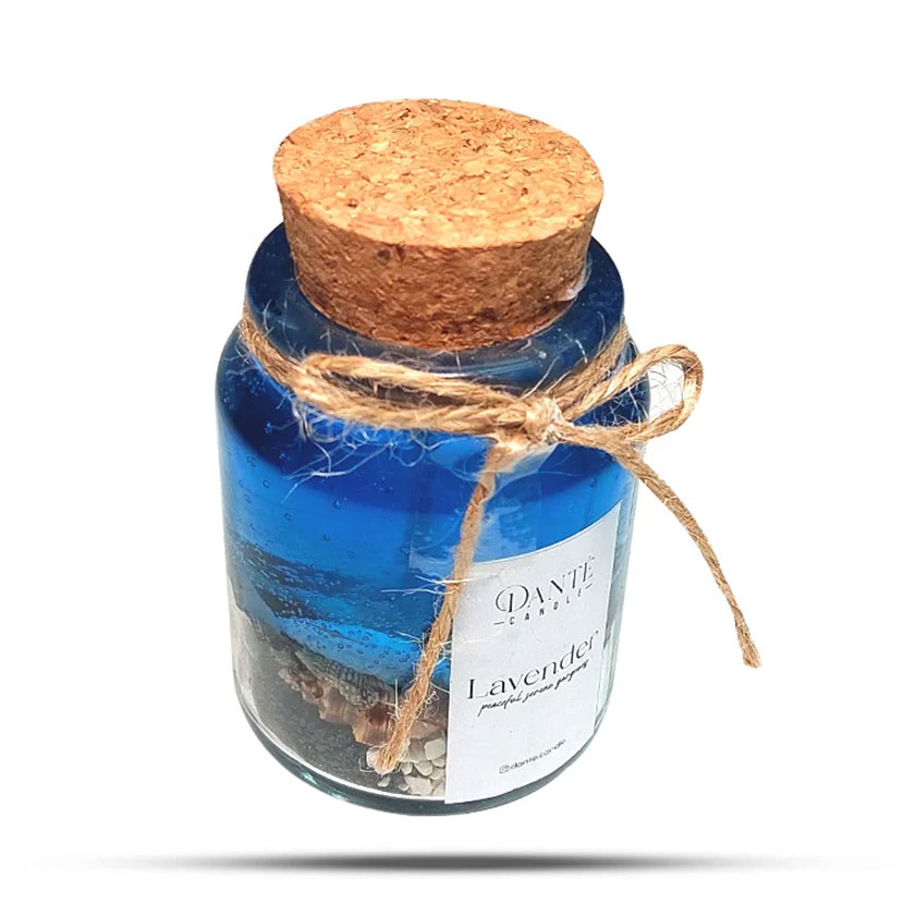 شمع-ژله-ای-درب-چوبی